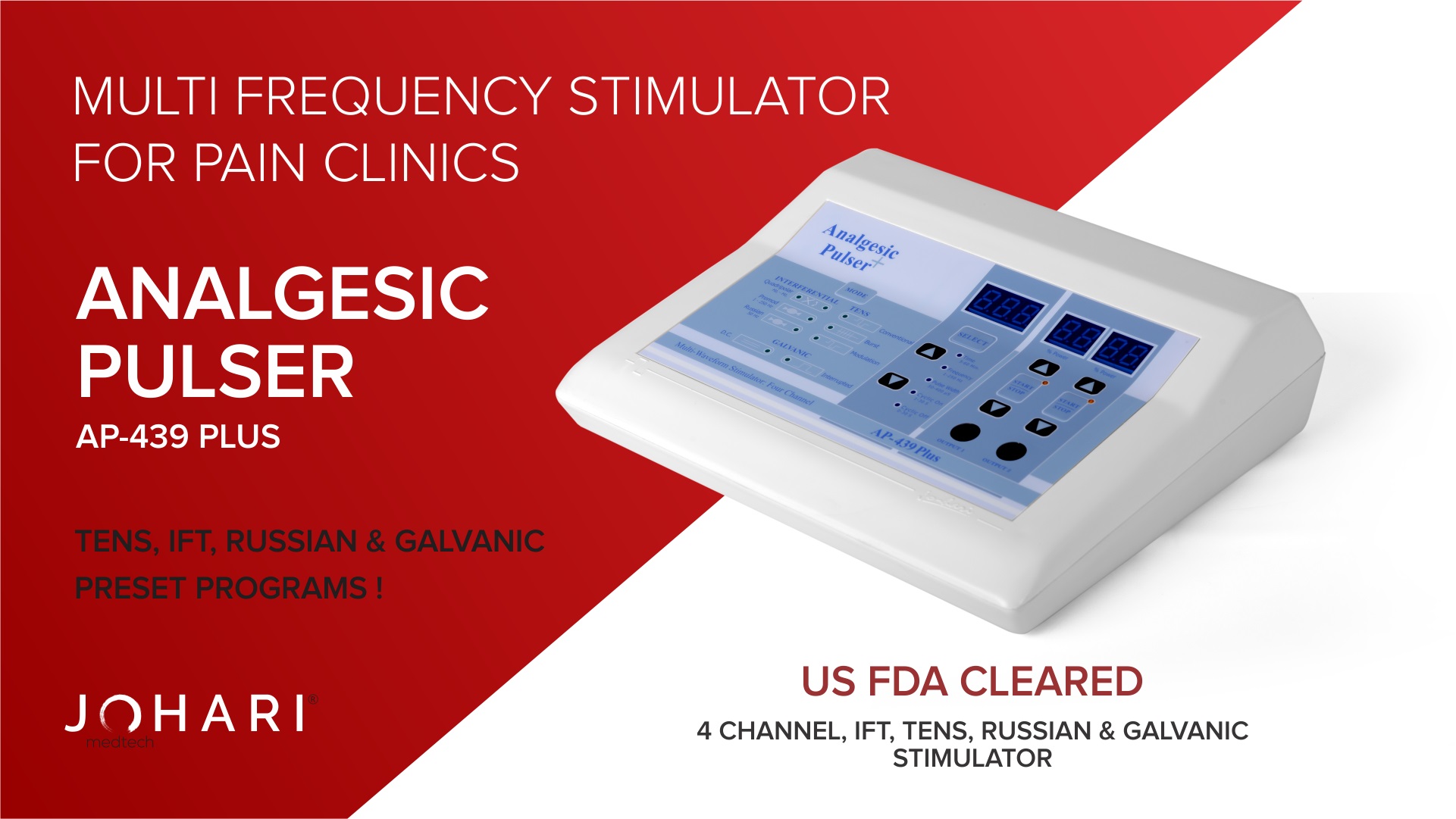 Why Choose Electrical Muscle Stimulator for Pain relief - Johari Digital  Healthcare Ltd.